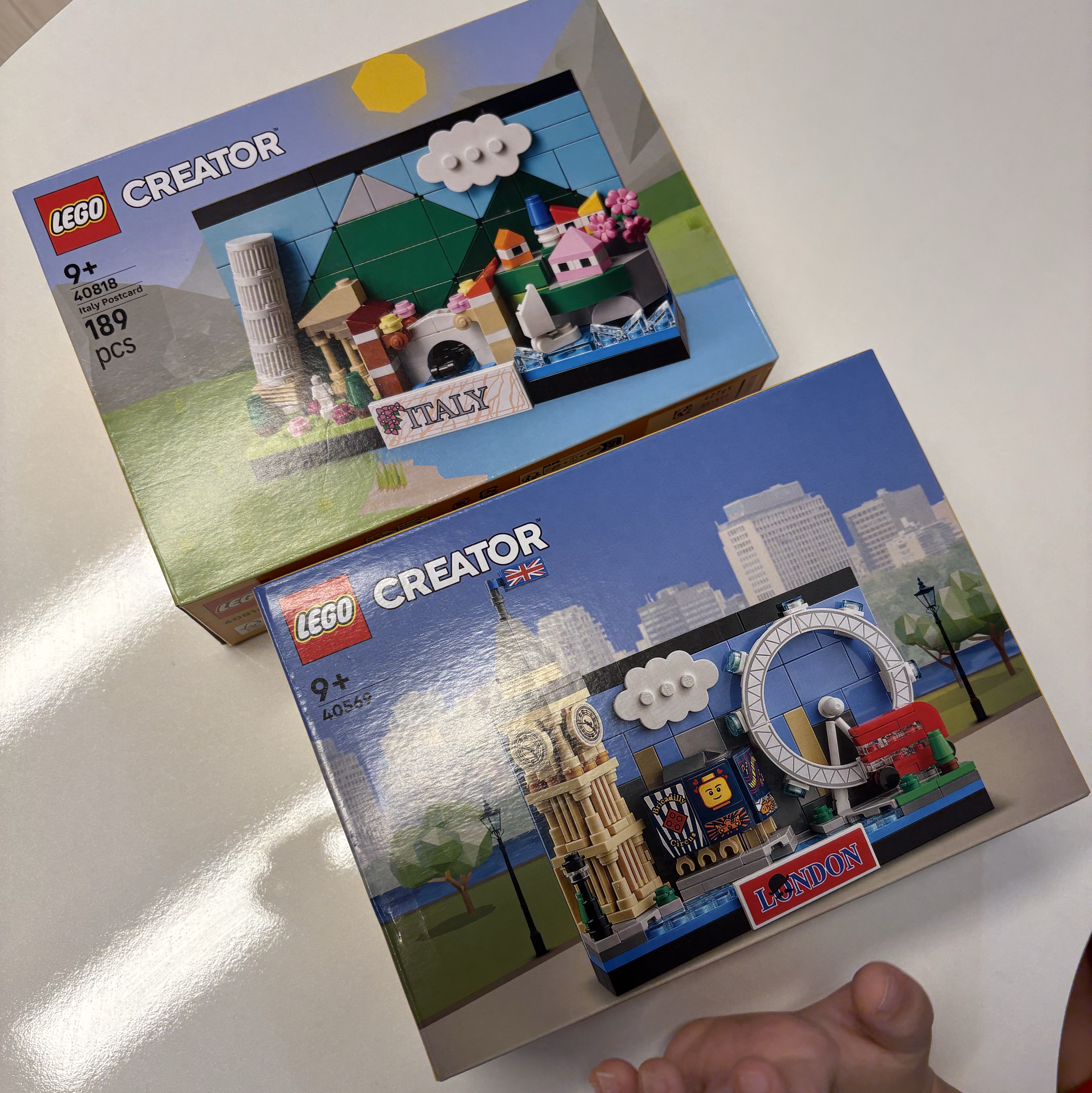 Lego New York Postcard, Lego Italy Postcard 착용 스타일 - 3