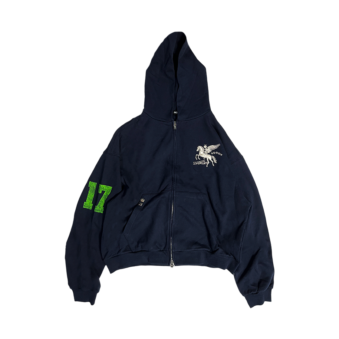 [트리플적립] 파코서플라이 폴링 엔젤 집업 후디 네이비