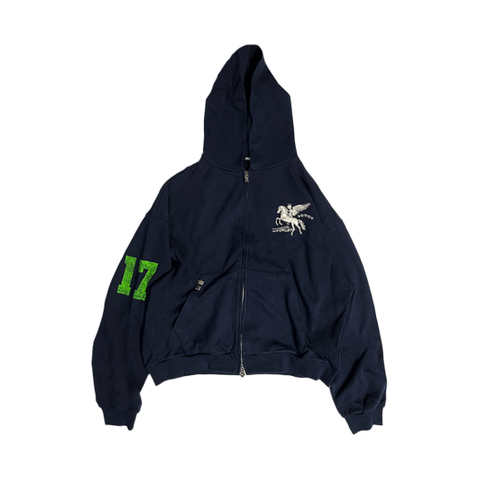 프로젝트지알 해피니스 집 후디 네이비 | PROJECT G/R | KREAM