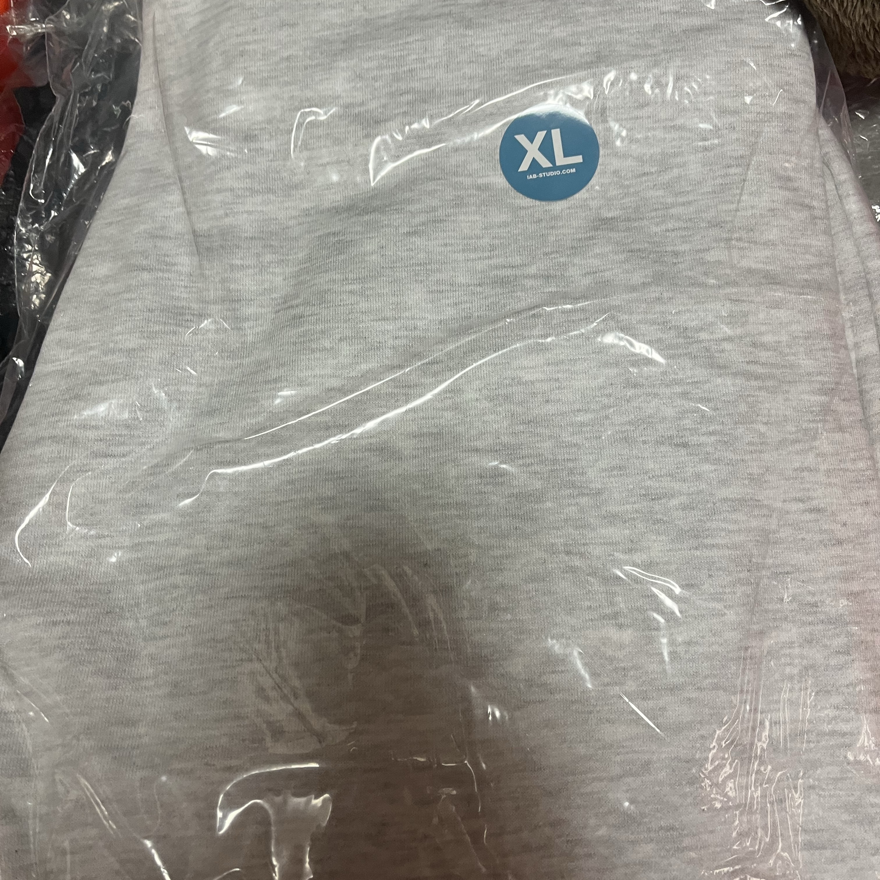 IAB Studio Sweatpants Light Gray 착용 스타일