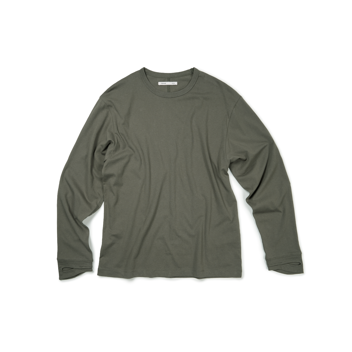 이티씨이 베이스 글로브 롱 슬리브 카키(ETCE Base Glove Long Sleeve Khaki)