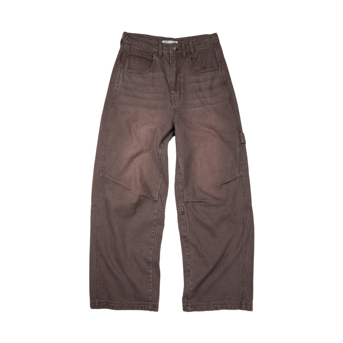 ET2503PT06BR ETCE Base Carpenter Denim Pants Brown