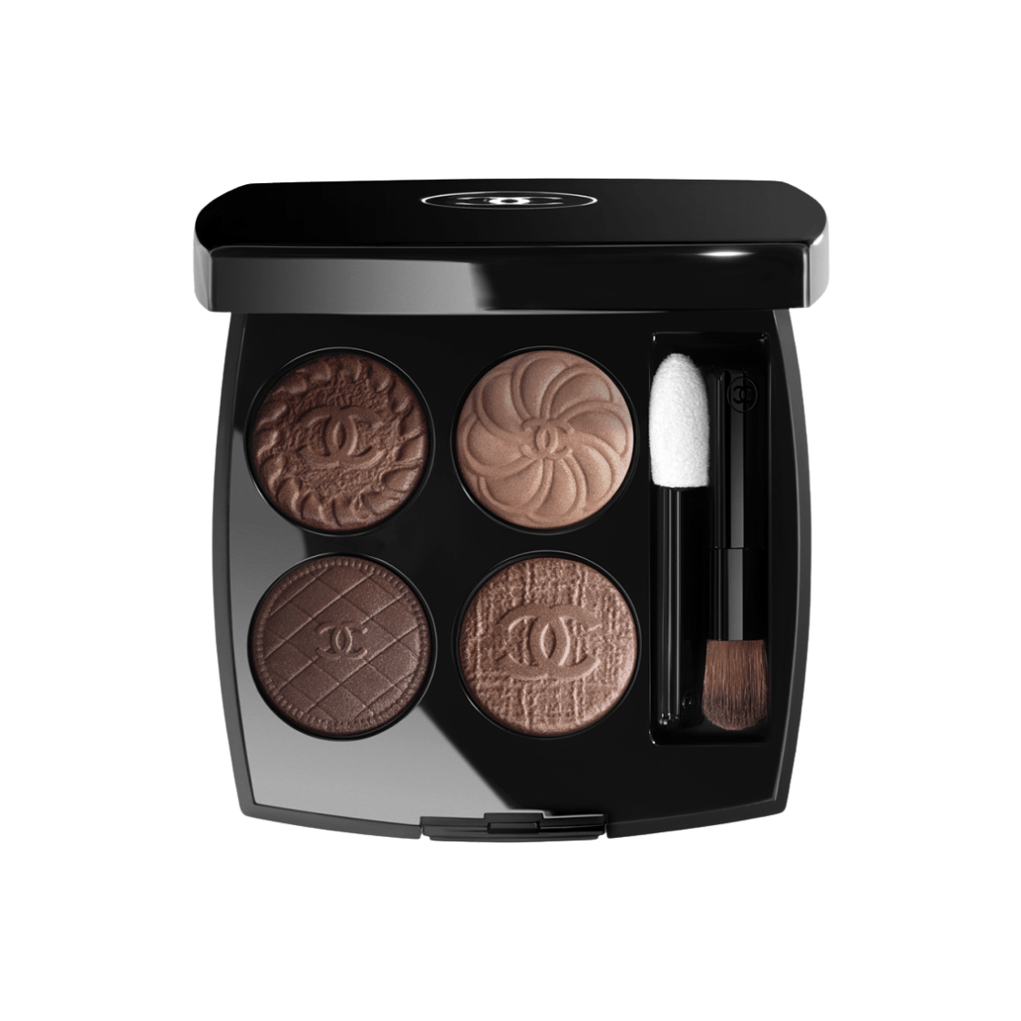 샤넬 레 꺄트르 옹브르 버튼 아이섀도우 팔레트 리미티드 에디션 219 꾸뛰르(Chanel Les 4 Ombres Boutons Eyeshadow Palette Limited Edition 219 Couture)