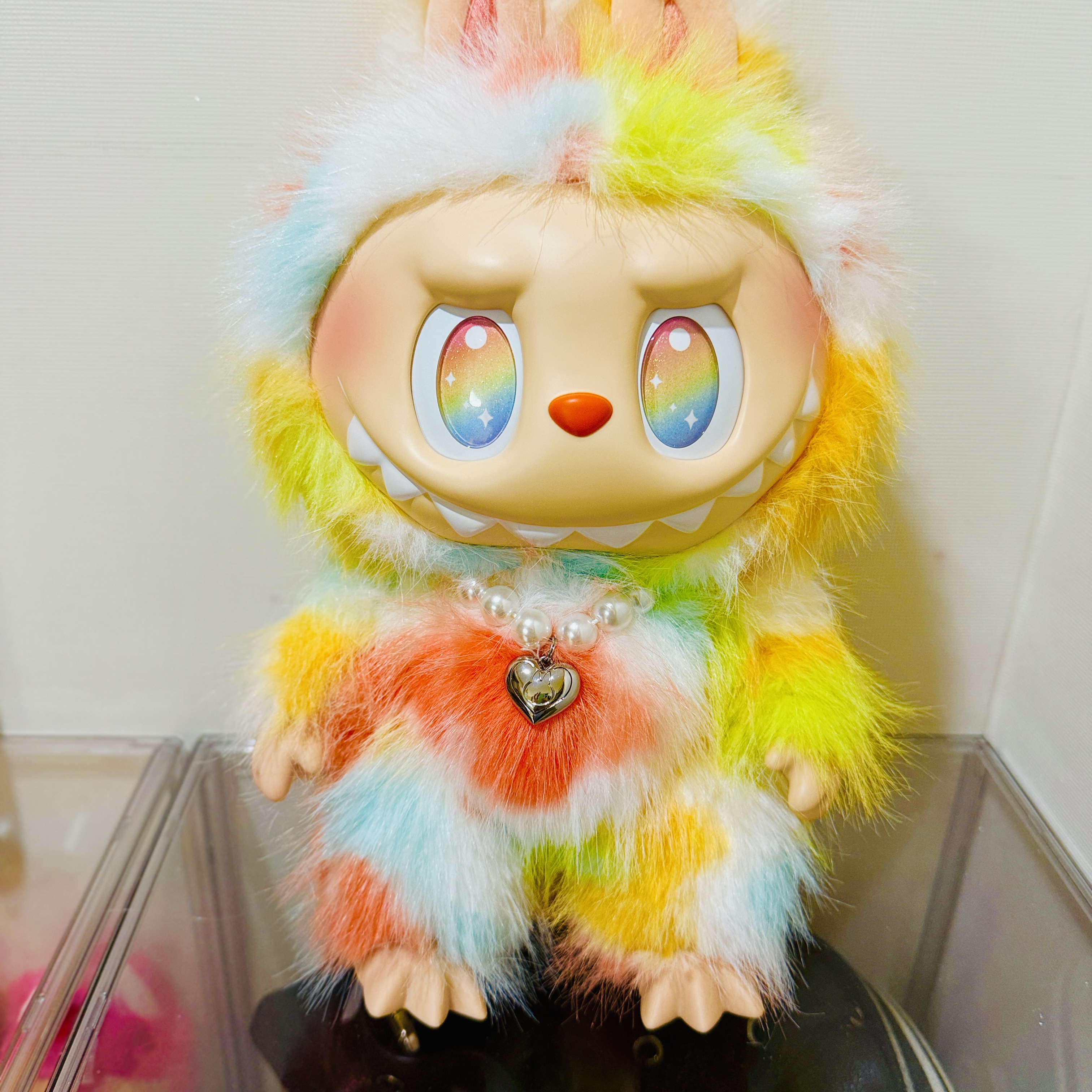 Pop Mart Labubu The Monsters Big Into Energy Series-Rock The Universe Vinyl Plush Doll 착용 스타일 - 1