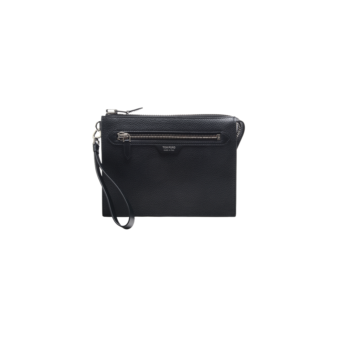 H0428P-LCL037-U9000 Tom Ford Calf Leather Clutch Black