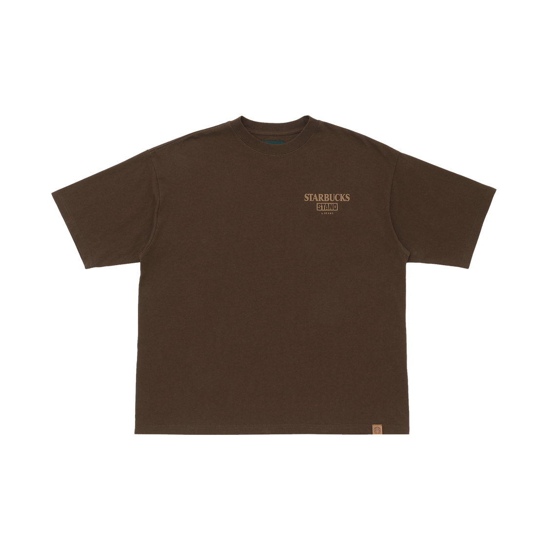 - Starbucks x Beams Logo S/S T-Shirt Brown