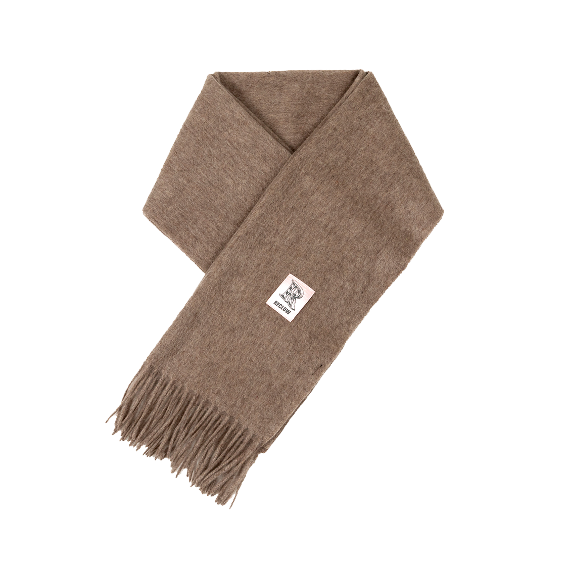 리끌로우 캐시미어 100% 머플러 브라운(RECLOW 100% Cashmere Muffler Brown) - 3