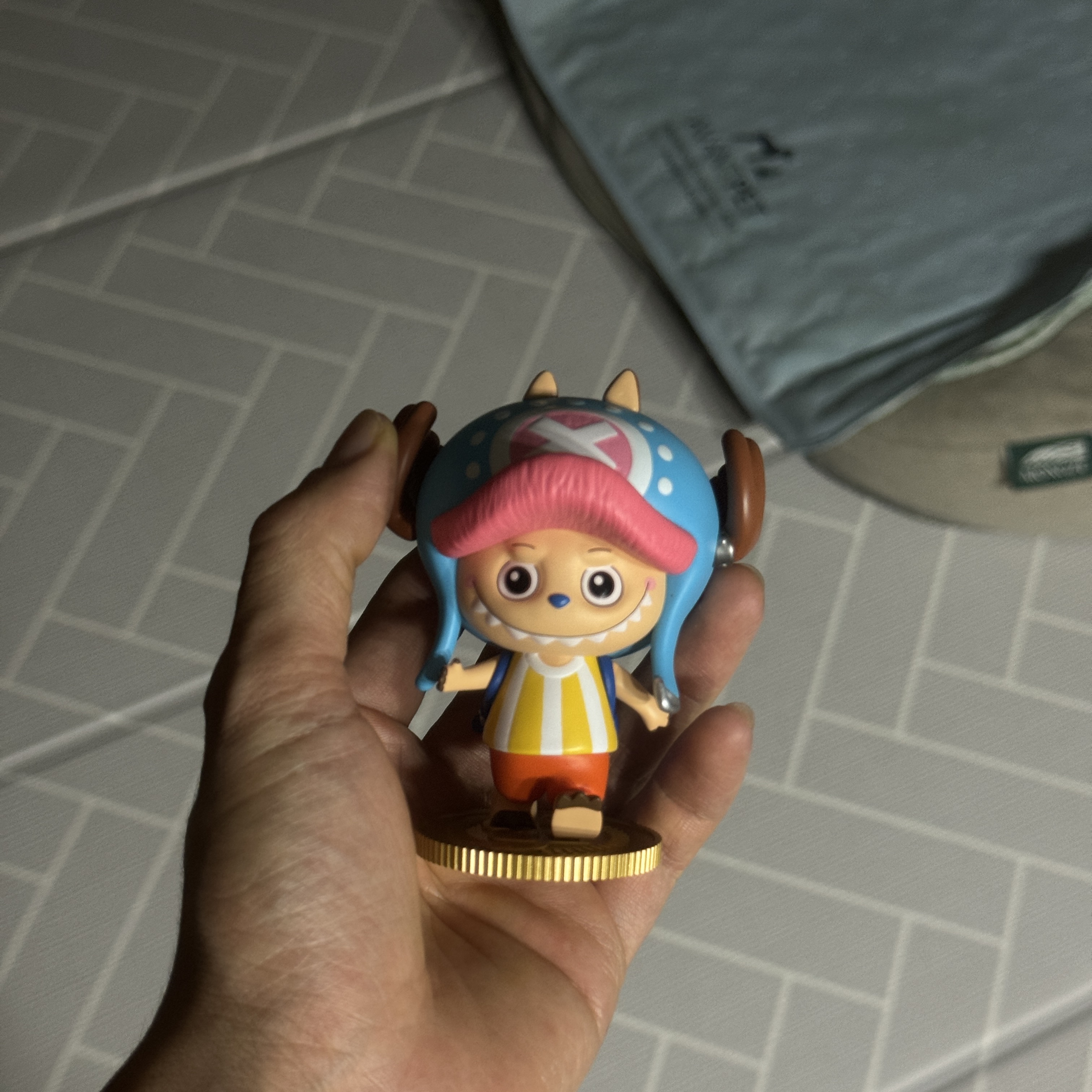 Pop Mart Labubu The Monsters x One Piece Series Figures Tony Tony Chopper (Opened Case) 착용 스타일