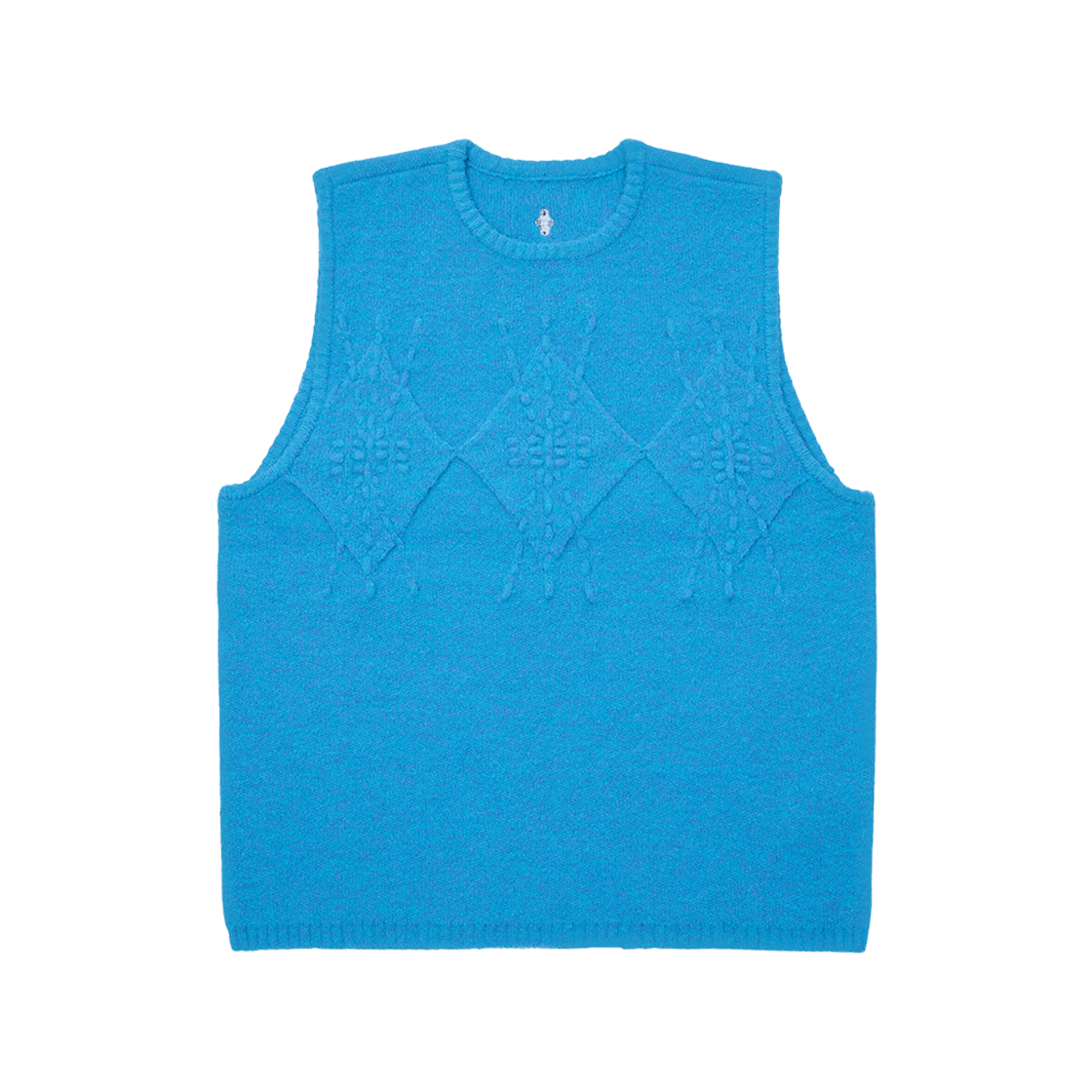 아더에러 니트 베스트 프로덕트. 33 스카이 블루(Ader Error Knit Vest Product. 33 Sky Blue) - 1