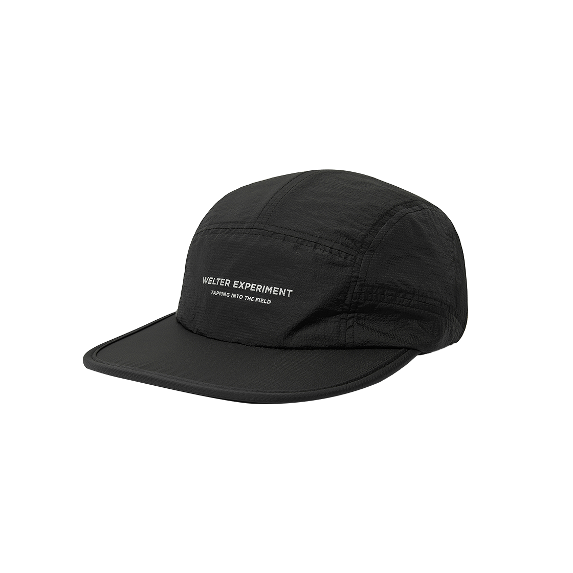 WBEFAC001BK WELTER EXPERIMENT Aerithra 10 Paneled Cap Black