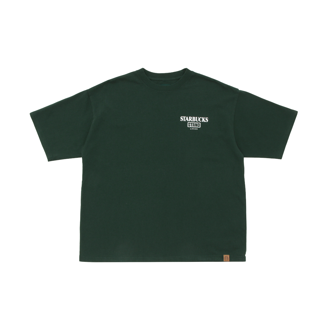 스타벅스 x 빔즈 로고 숏슬리브 티셔츠 그린(Starbucks x Beams Logo S/S T-Shirt Green)