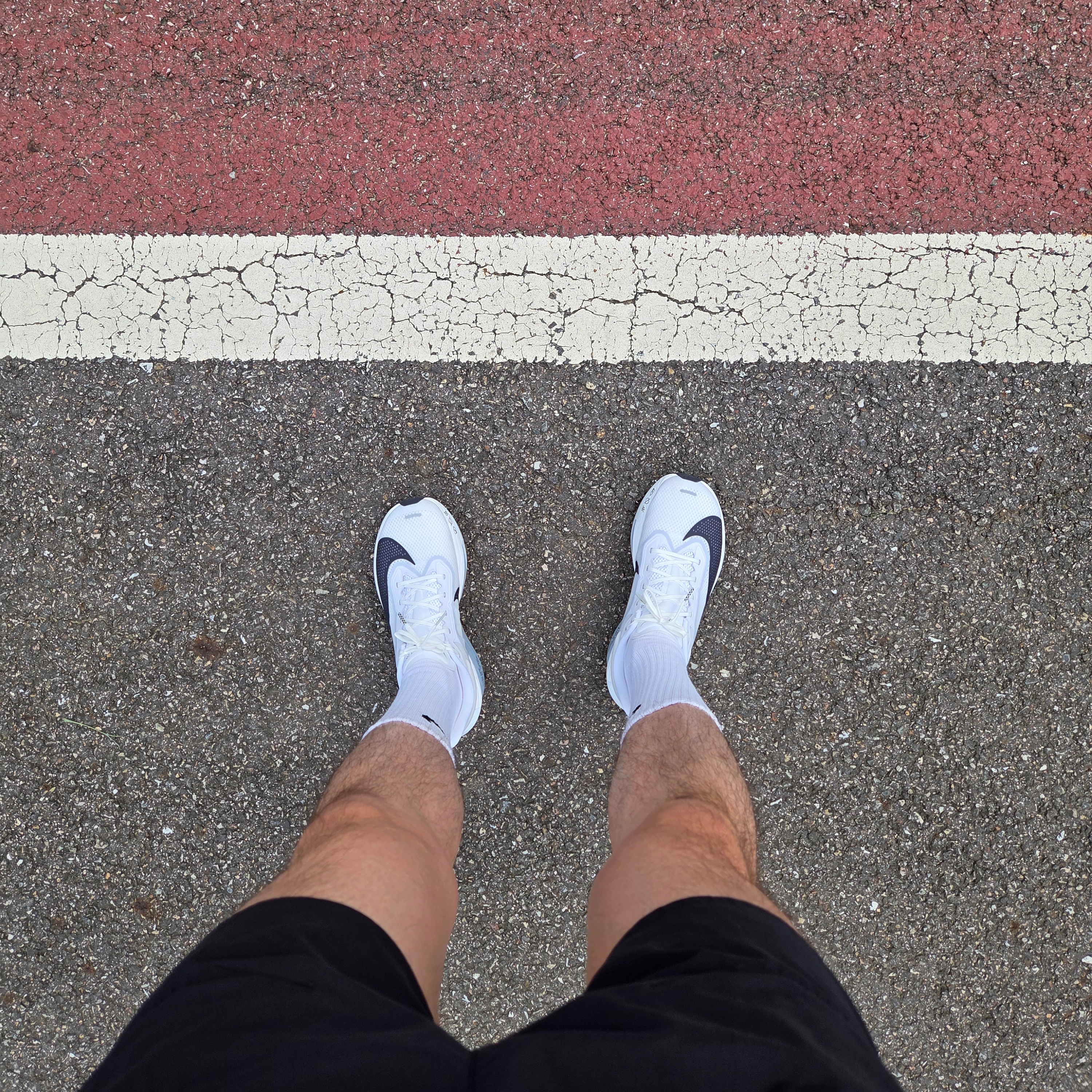 Nike Zoom Fly 6 White Pure Platinum 착용 스타일