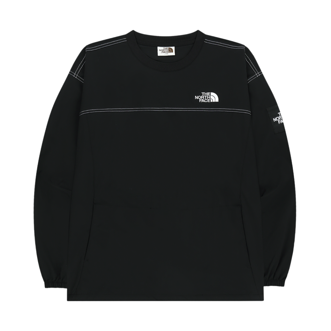 NM5MR53J The North Face Logo Crewneck Black - 25FW