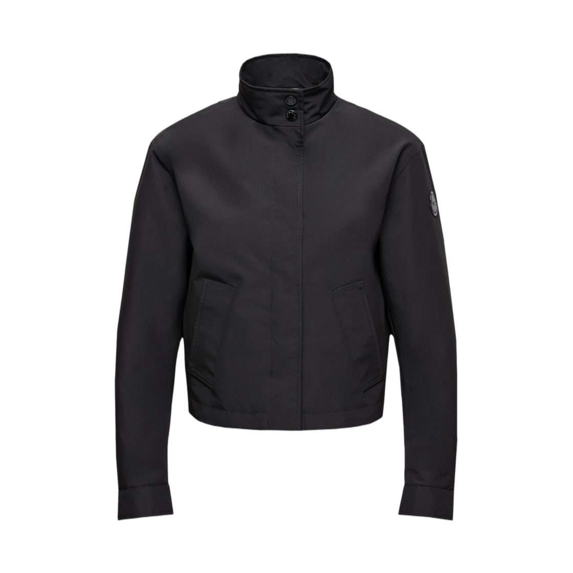 K2-403-1A00005-M6518-999 (W) Moncler x EE72 By Edward Enninful Krovanh Short Down Jacket Black - 25FW