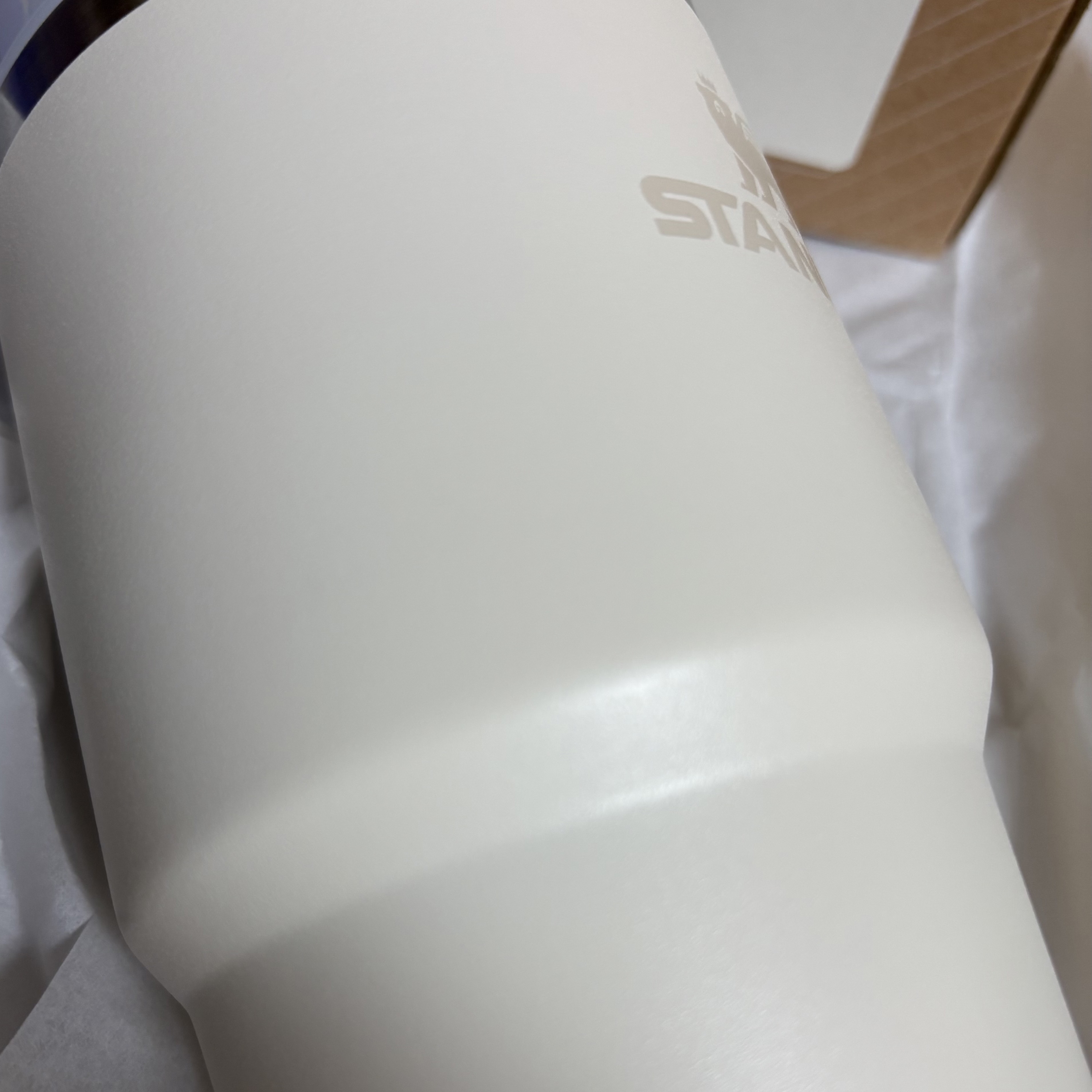 Stanley Quencher H2.0 FlowState Tumbler 591ml Cream 2.0 착용 스타일
