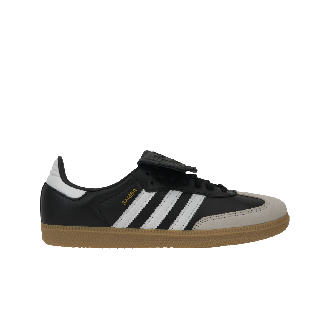 (W) 아디다스 삼바 LT 코어 블랙 클라우드 화이트 골드 메탈릭((W) Adidas Samba LT Core Black Cloud White Gold Metallic)