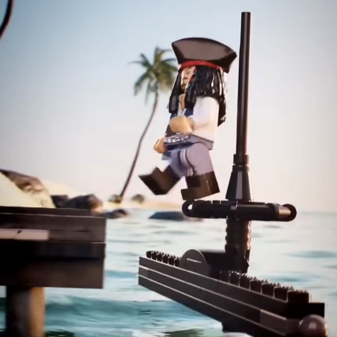Lego Icons Captain Jack Sparrow's Pirate Ship 착용 스타일 - 2