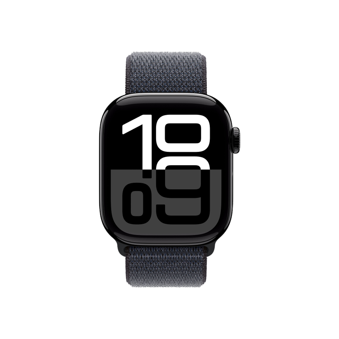 I5A3140690051 [A등급] Refurbished Apple Watch Series 10 46mm GPS Jet Black Aluminium Case with Sport Loop Ink