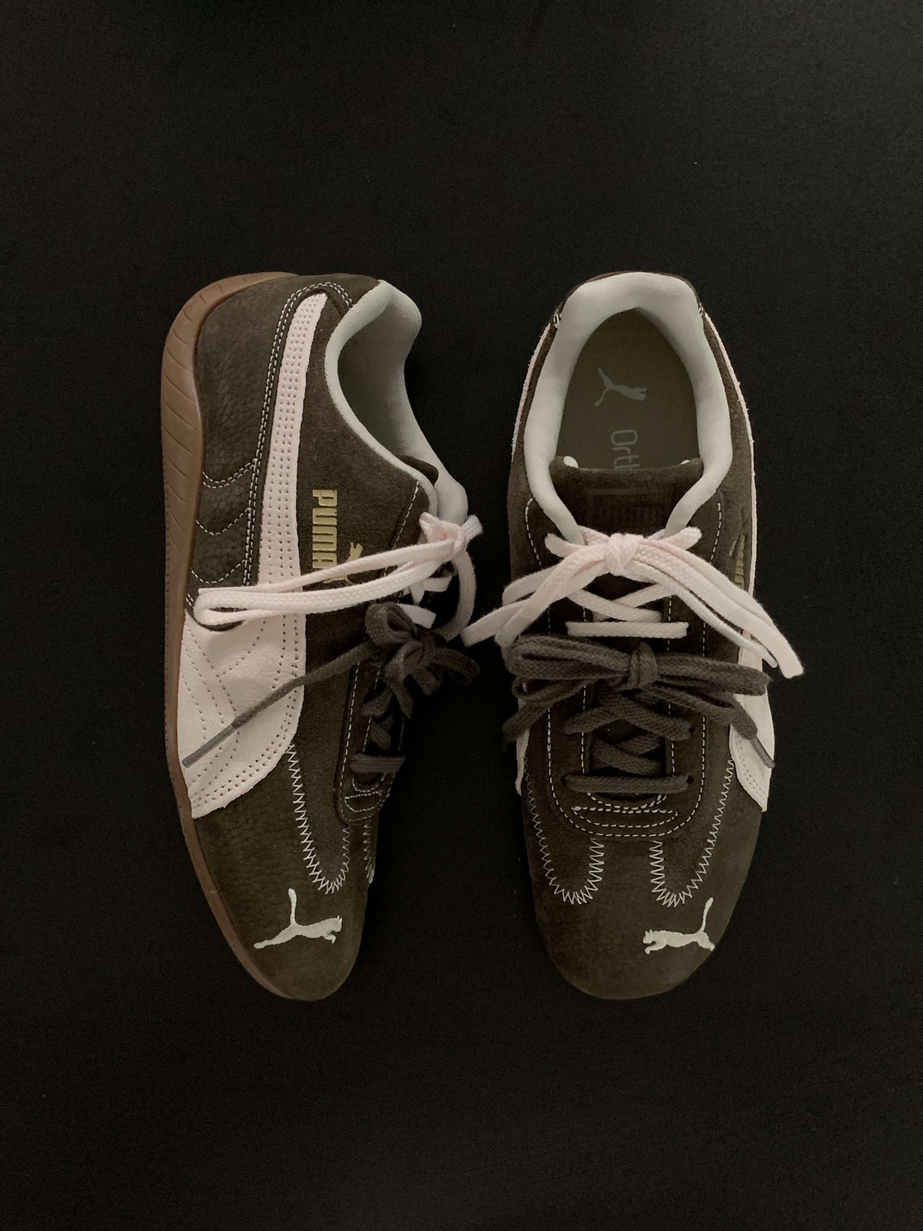 (W) Puma Speedcat Wine Club Chocolate Jasmine Flower 착용 스타일