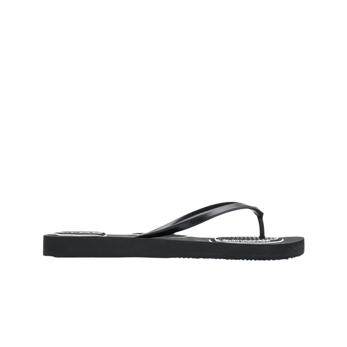 (W) 오프화이트 플립 플랍 블랙 화이트((W) Off-White Flip Flop Black White)