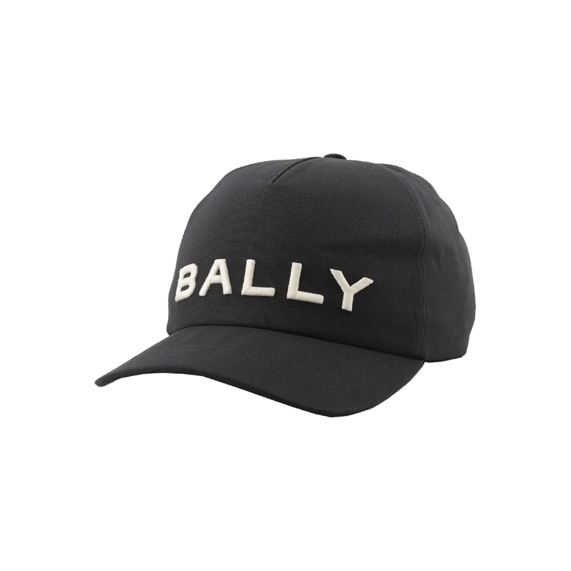 6305126 Bally Logo Cotton Cap Black