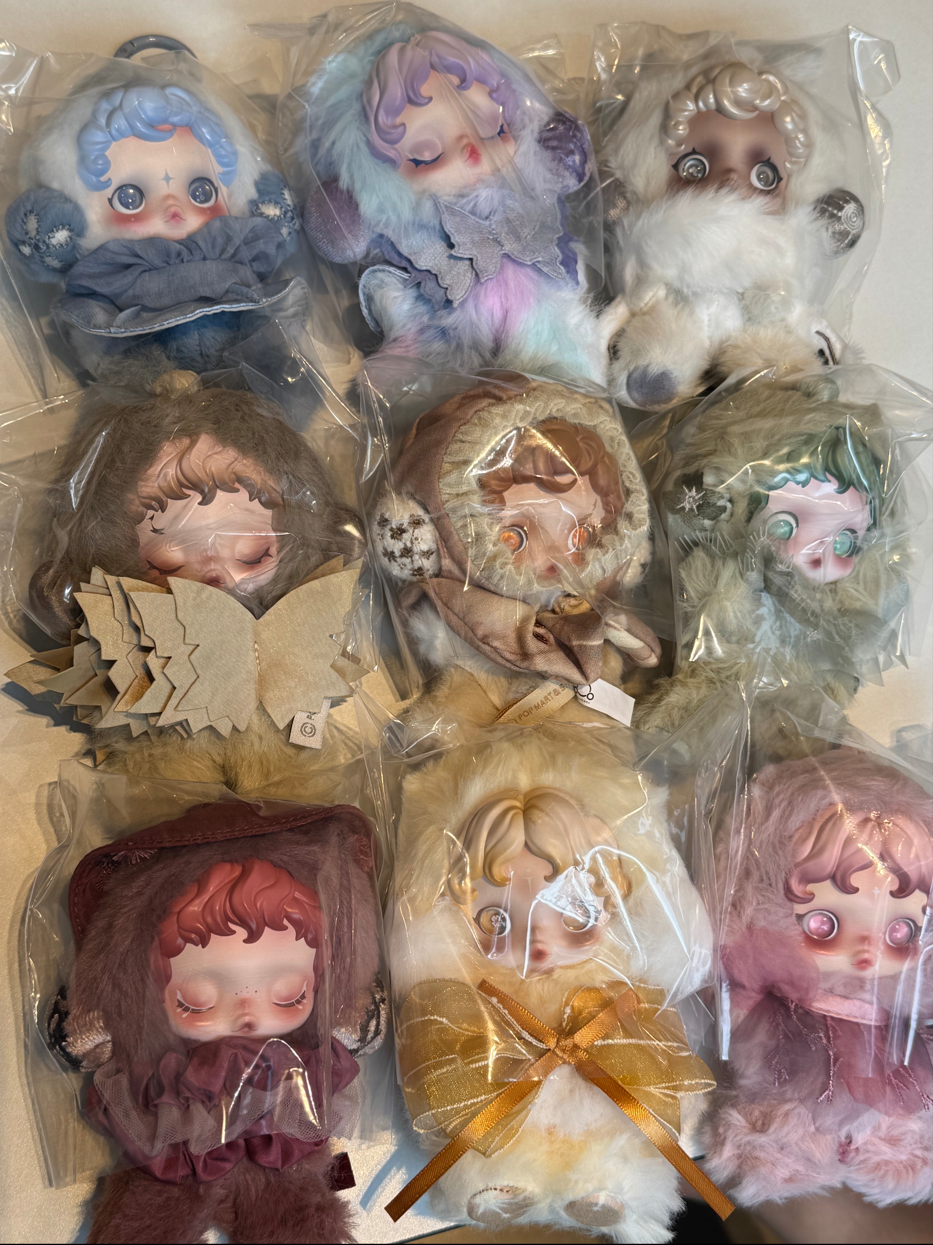 Pop Mart Skullpanda LโImpressionnisme Series Plush Doll (9 Blind Boxes), Pop Mart Skullpanda LโImpressionnisme Series Plush Doll Dew (Opened Case) ์ฐฉ์ฉ ์คํ์ผ