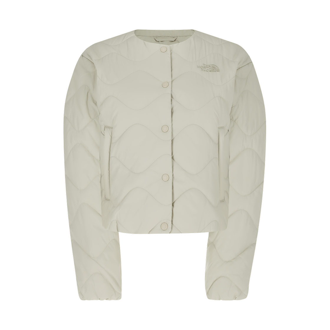 NJ3NR81J (W) The North Face Flow Heat Jacket Beige - 25FW