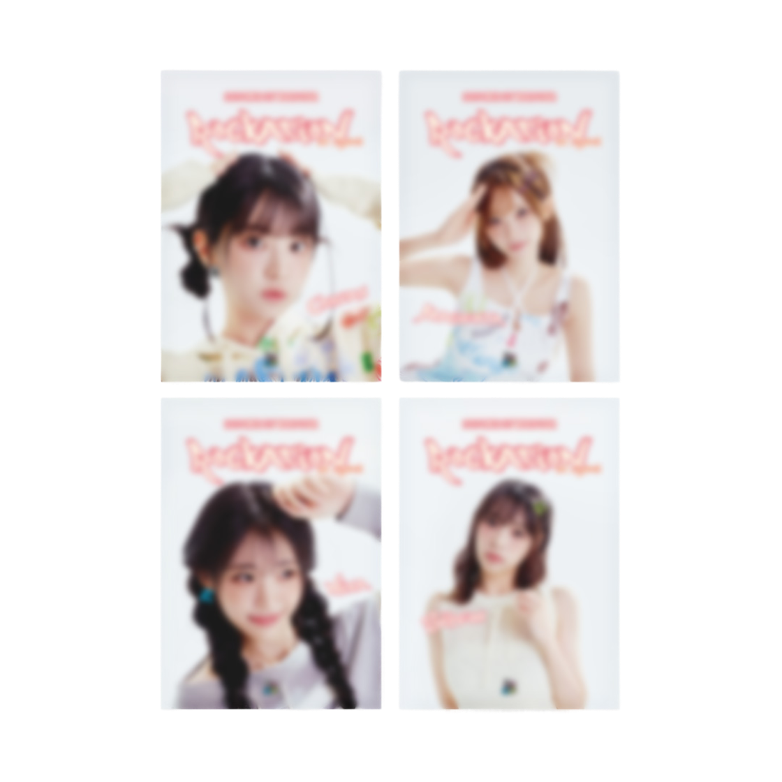 큐더블유이알 [락케이션] 포스터 세트(QWER [ROCKATION] POSTER SET)