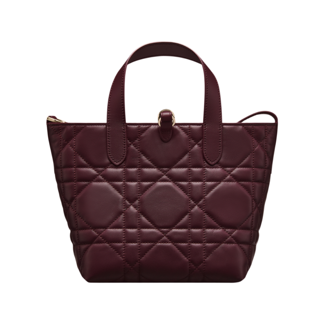 디올 스몰 디올 뚜주흐 버티컬 토트백 매크로까나쥬 카프스킨 플럼(Dior Small Dior Toujours Vertical Tote Bag Macrocannage Calfskin Plum) - 3