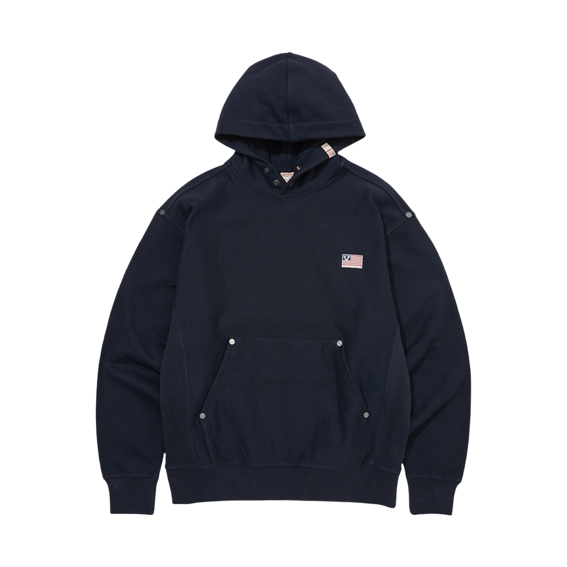 TRA3TSU109NNV True Religion Old Glory Hoody Navy