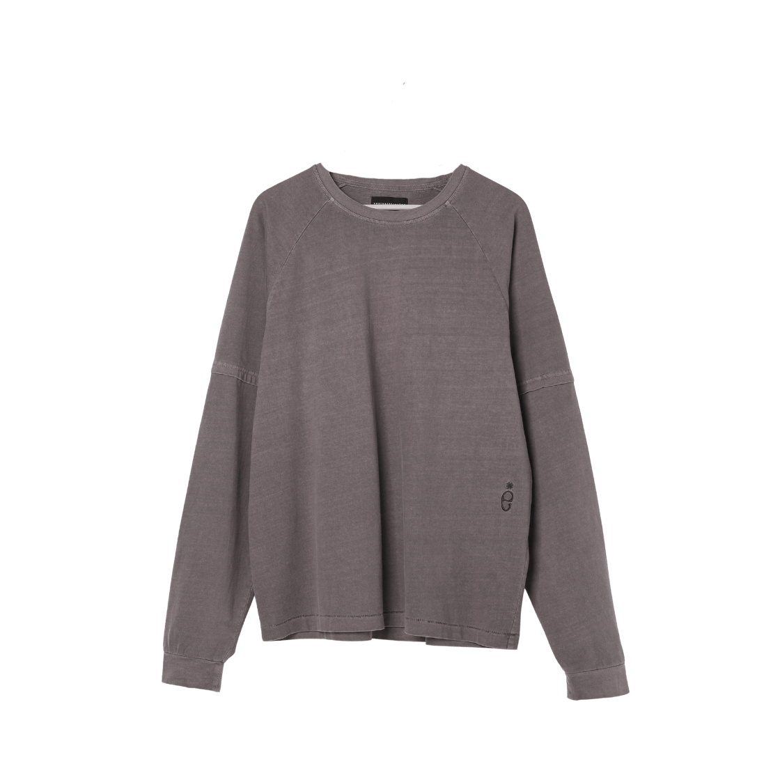 HERFCTA301GYR eastserviceshop Double Sleeves Raglan Tee Rosy Grey