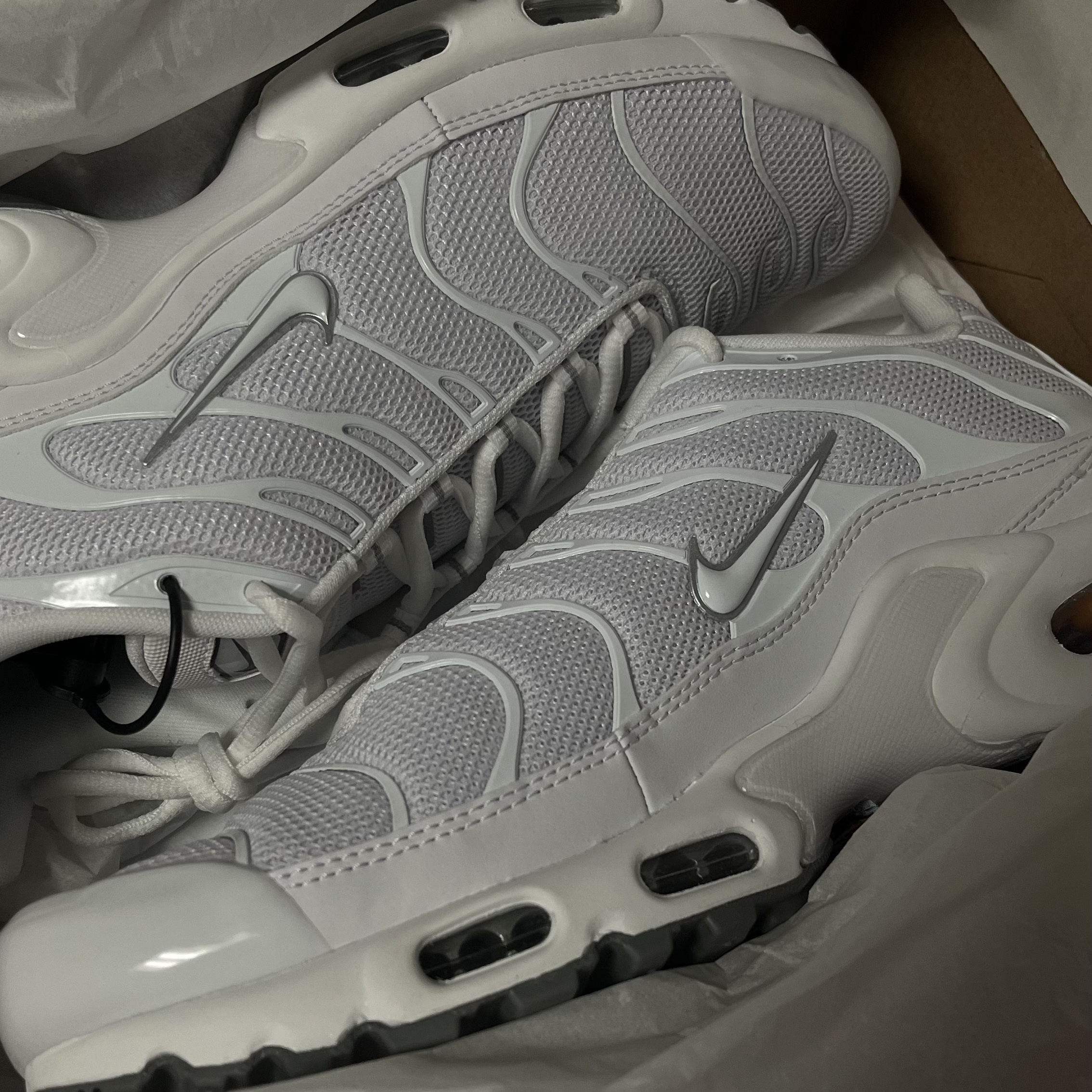 Nike Air Max Plus White 착용 스타일