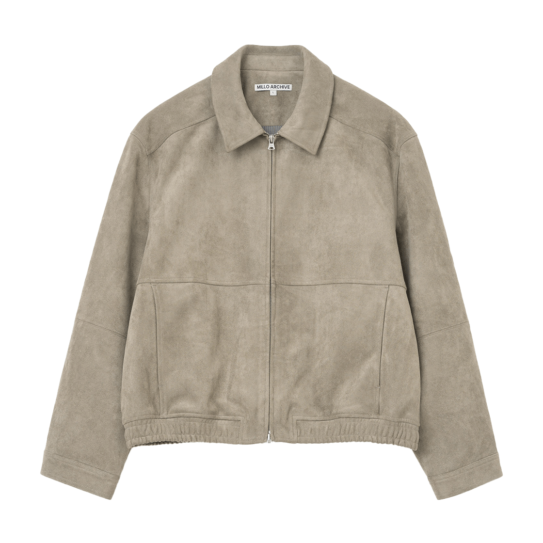 밀로 아카이브 레스트 스웨이드 블루종 모카 베이지(Millo Archive Rest Suede Blouson Mocha Beige)