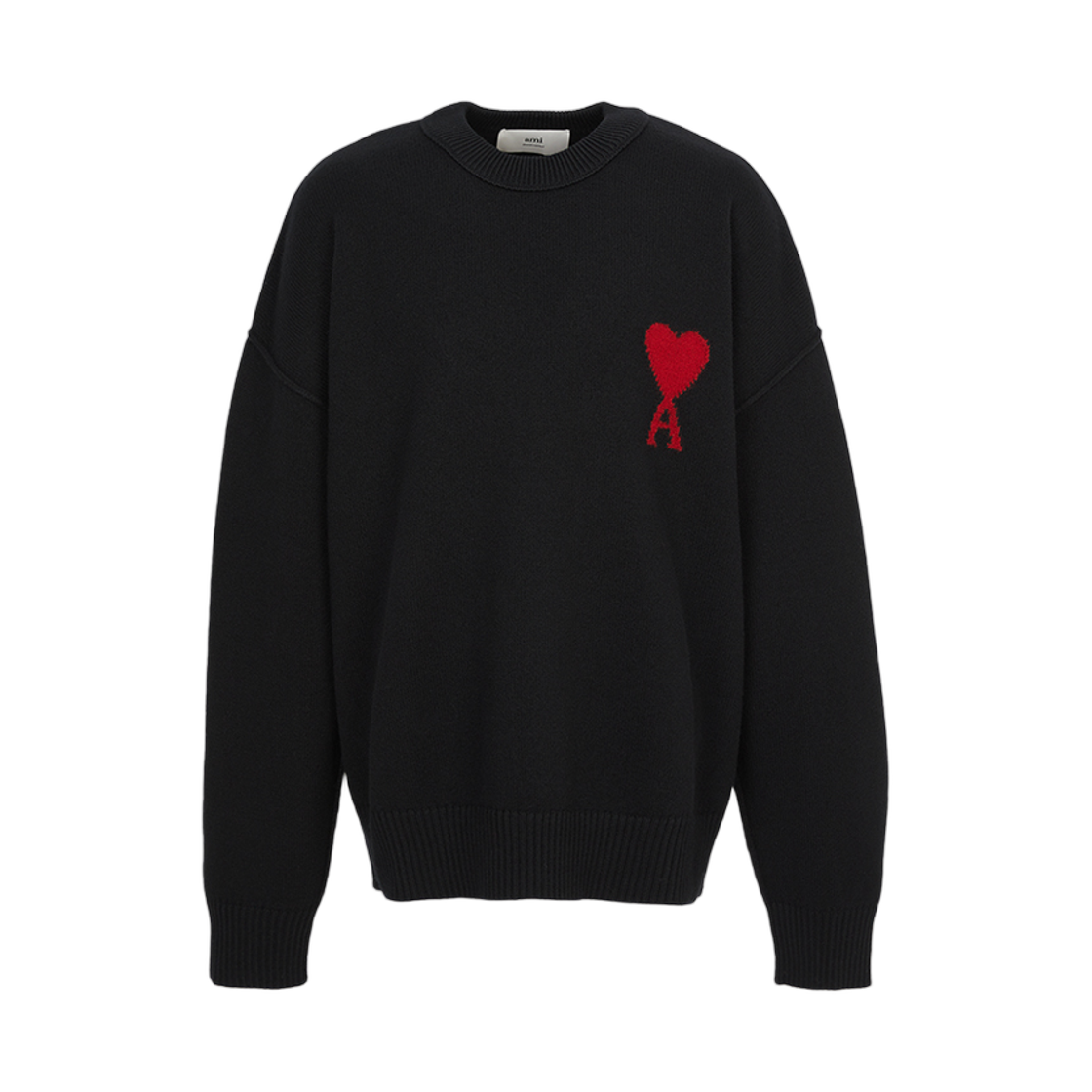 UKS838-018-009 AMI Knitwear Black