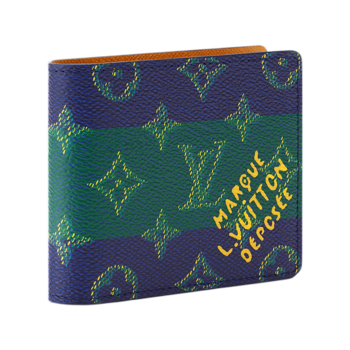 루이비통 슬렌더 월렛 블루 스트라이프(Louis Vuitton Slender Wallet Blue Stripe) - 2