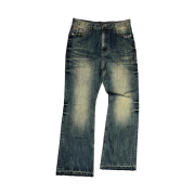 PACOSPLY Crushed Boots Jeans Rusty Blue