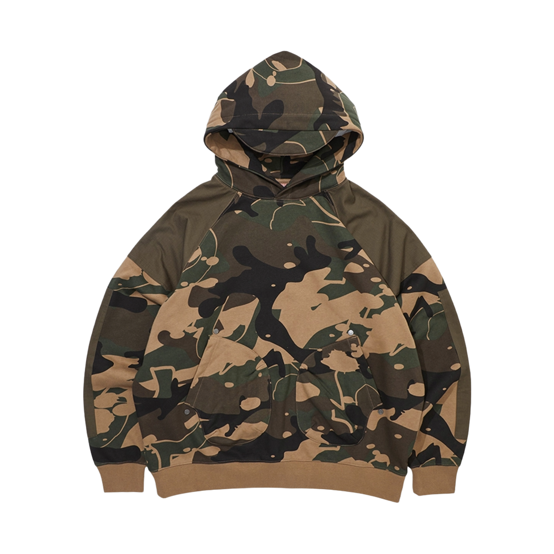 TRA3TSU506CAM True Religion Woven Patch Camo Hoody Camo