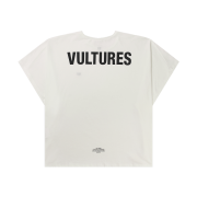 ¥$ Vultures Merch T-Shirt 2 White - Korea Exclusive