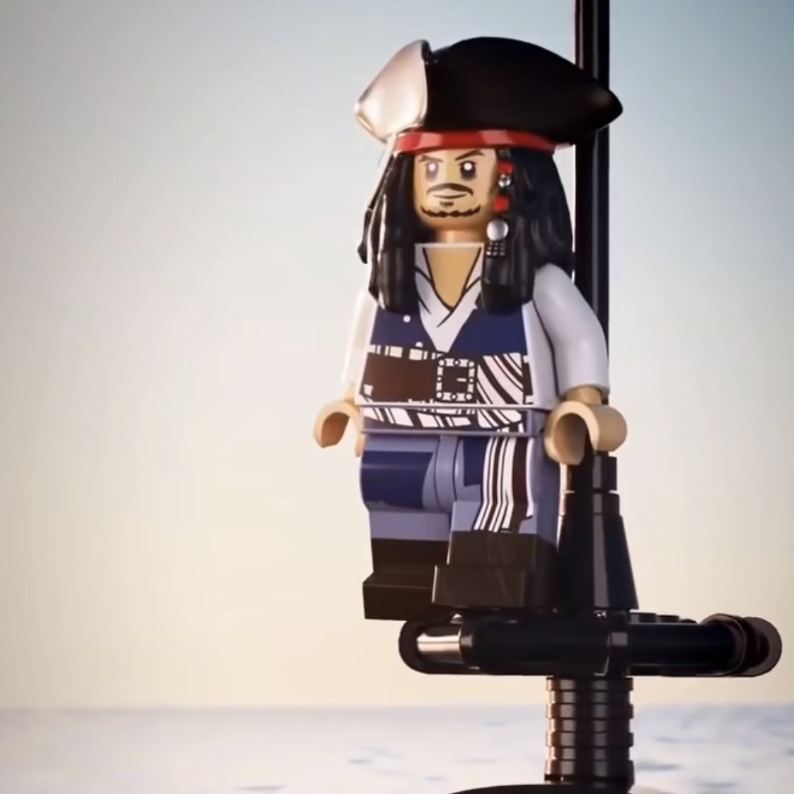 Lego Icons Captain Jack Sparrow's Pirate Ship 착용 스타일 - 1