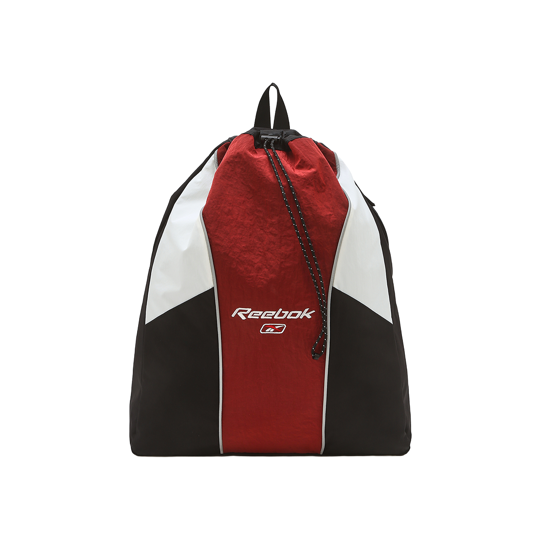 REBA5FY01R2 Reebok Color Block String Backpack Dark Red