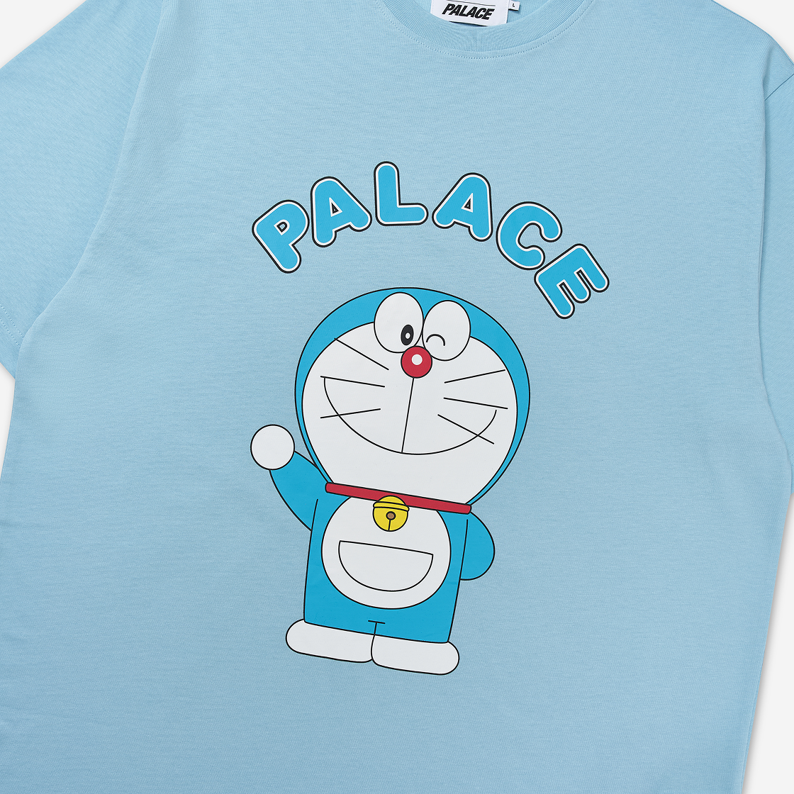 팔라스 x 도라에몽 티셔츠 스카이라인 블루 - 25FW(Palace x Doraemon T-Shirt Skyline Blue - 25FW) - 3