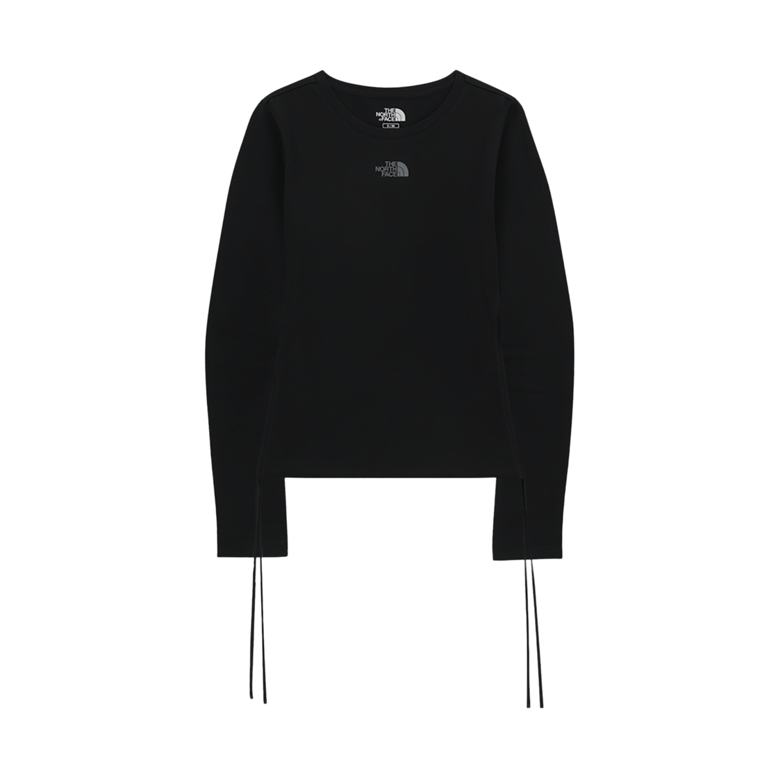 NT7TR80L (W) The North Face Shirring L/S R/T-Shirt Black - 25FW