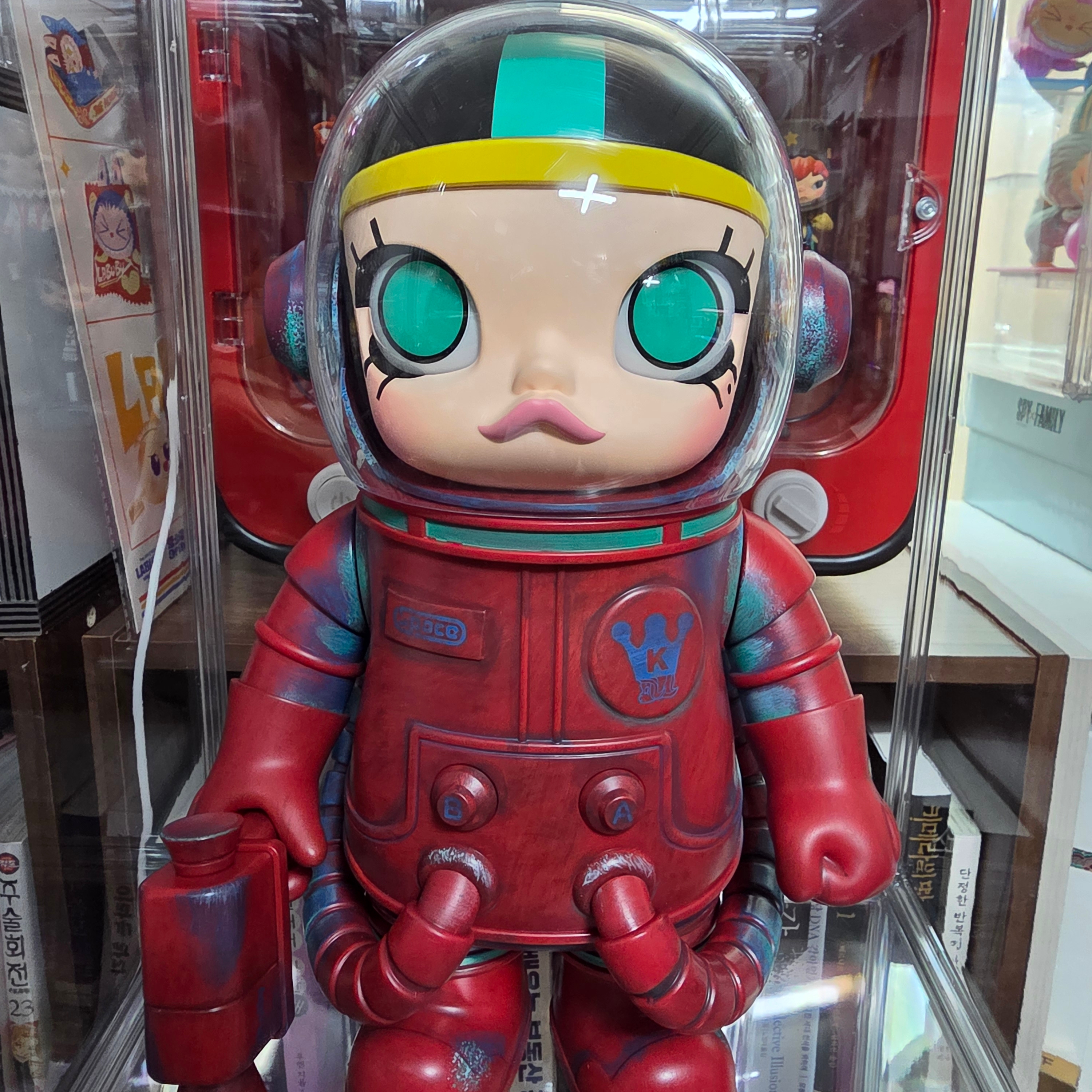 Pop Mart Mega Space Molly Hello Moon Mega Sapce Molly 400% 착용 스타일 - 2