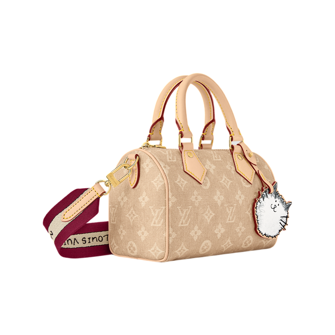 루이비통 스피디 반둘리에 20 미야오그램 코티드 캔버스(Louis Vuitton Speedy Bandouliere 20 Meowgram Coated Canvas) - 2