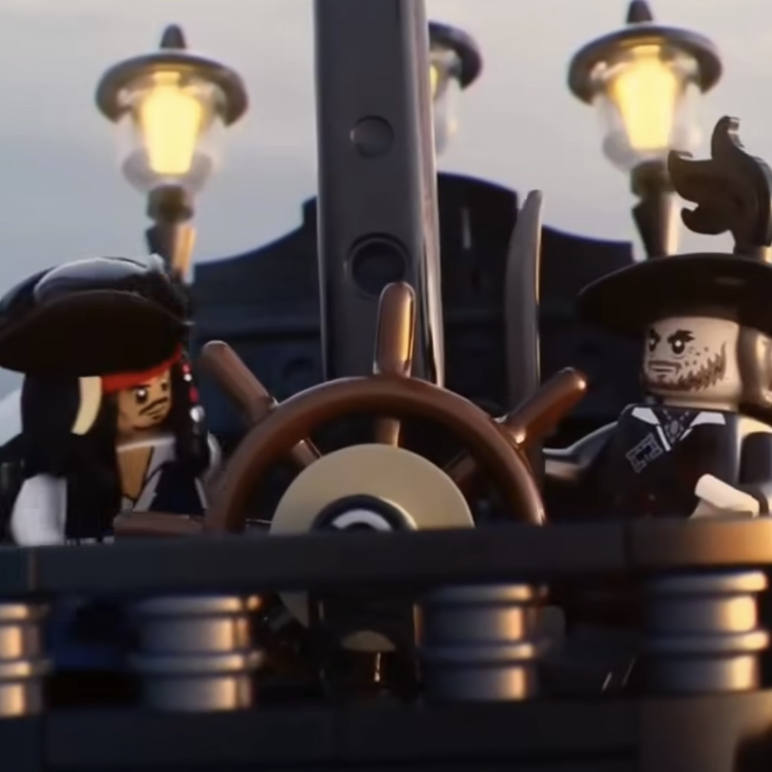 Lego Icons Captain Jack Sparrow's Pirate Ship 착용 스타일 - 4
