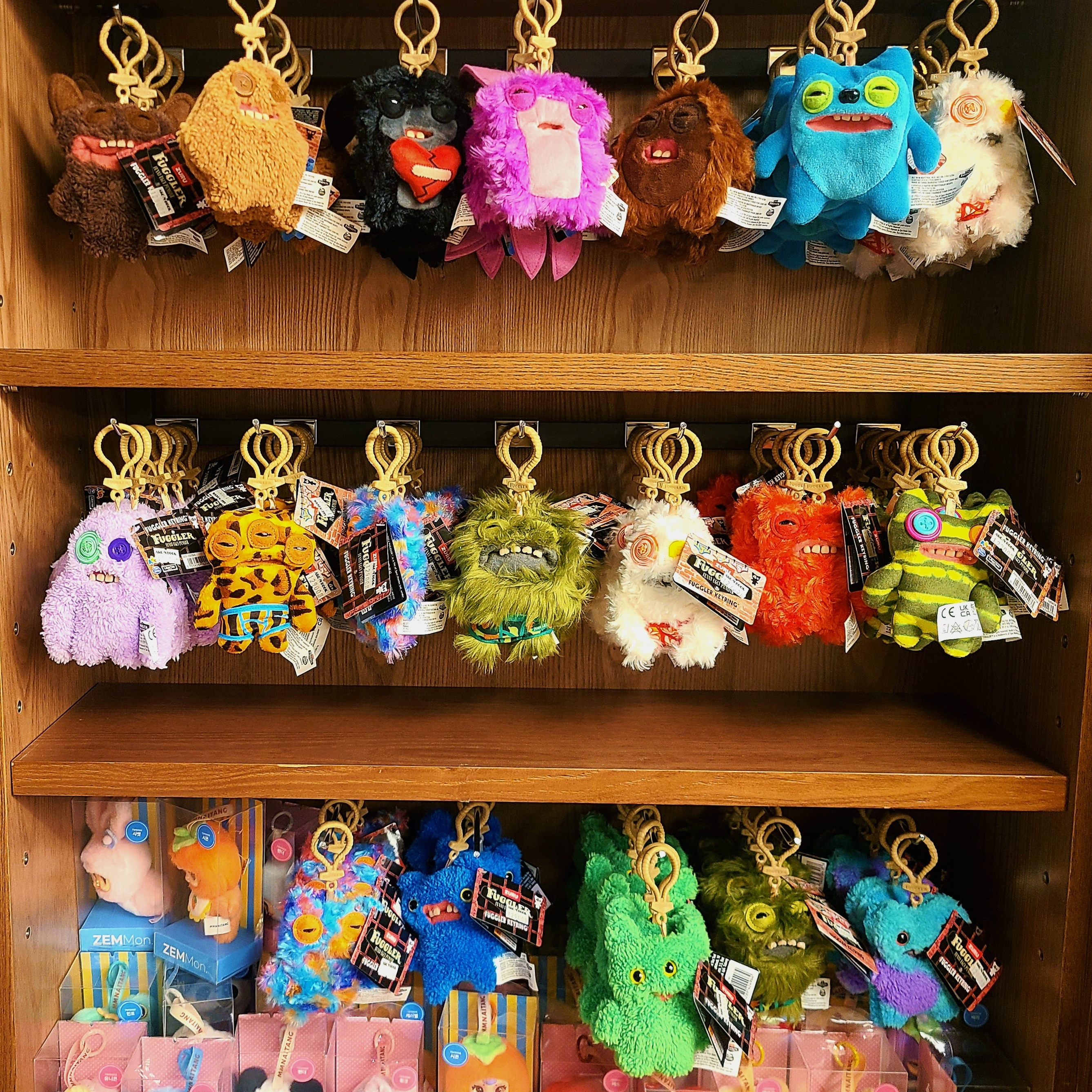 Fuggler McGoo Mix Keyring, Fuggler McGoo Grin Keyring 착용 스타일 - 2