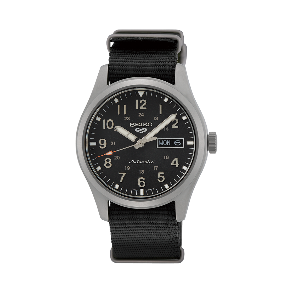 세이코 5 스포츠 SRPG37 39.4mm 블랙(Seiko 5 Sports SRPG37 39.4mm Black)