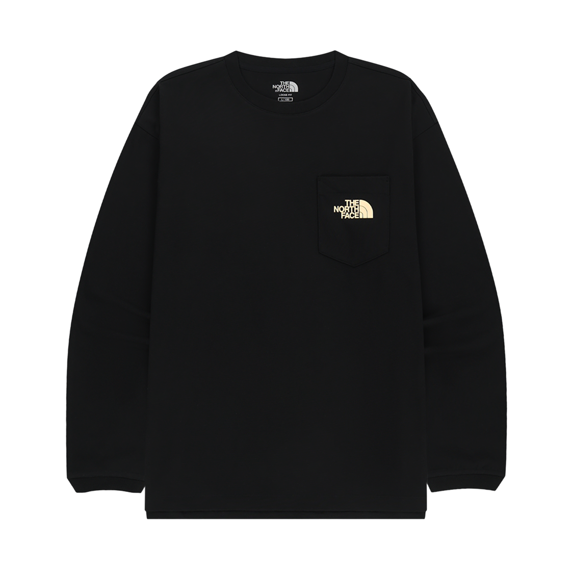 NT7TR50J The North Face Pocket L/S R/T-Shirt Black - 25FW