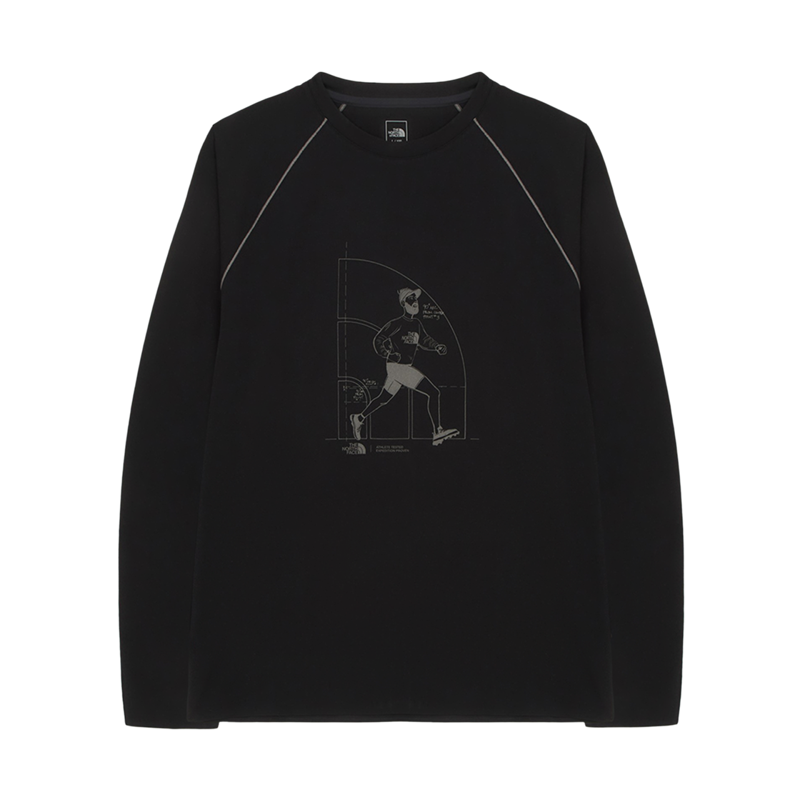 NT7TR51A The North Face Salio L/S R/T-Shirt Black - 25FW