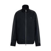 (W) Adidas Twill Firebird Jacket Black - KR Sizing